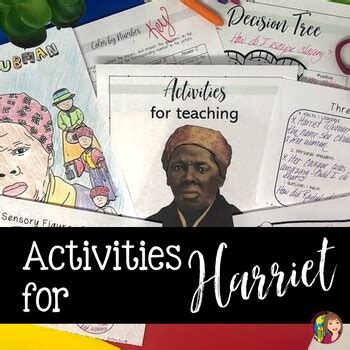 Activities for Teaching the Movie Harriet about Harriet Tubman | TPT