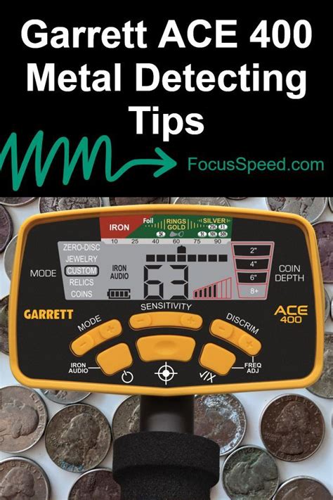 Tips Garrett ACE 400 Tips | Metal detecting tips, Metal detecting, Metal