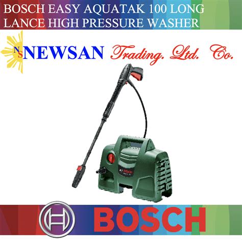 BOSCH EASY AQUATAK 100 LONG LANCE PRESSURE WASHER Lazada PH