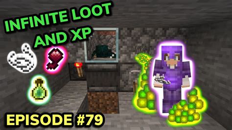 MAKING AN AUTOMATIC CAVE SPIDER XP FARM in Multiplayer Minecraft ...