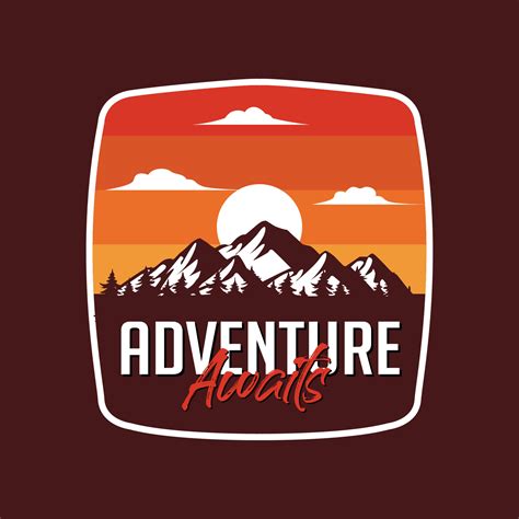 Adventure Awaits T Shirt Graphic Illustration 7140301 Vector Art At