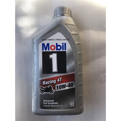 Mobil Racing T W Full Synthetic Shopee