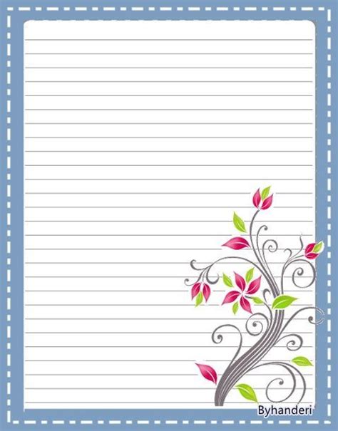 Byhanderi F9C Writing Paper Printable Stationery Free Printable