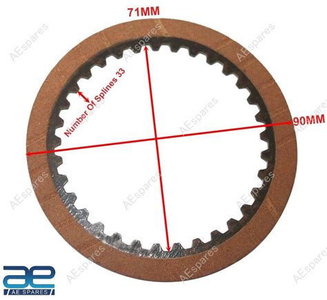 Set Of Pieces Friction Disk For John Deere Re