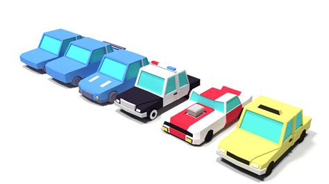 Lowpoly Cars