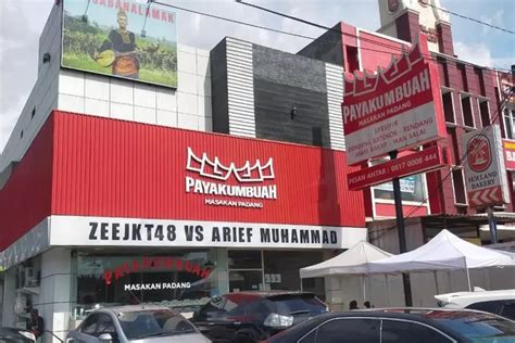 Keren Abis Rumah Makan Padang Payakumbuah Milik Arief Muhammad Tembus