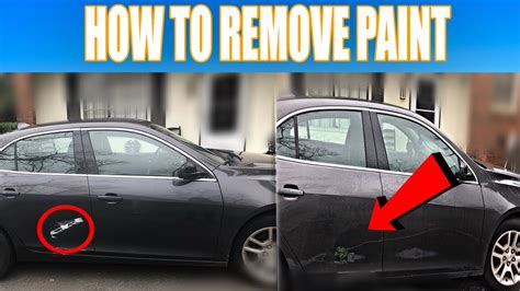 Remove Paint Scuffs Youtube