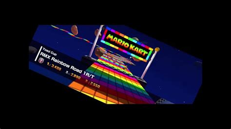 Mario Kart Tour Rmx Rainbow Road R T Gameplay Ost