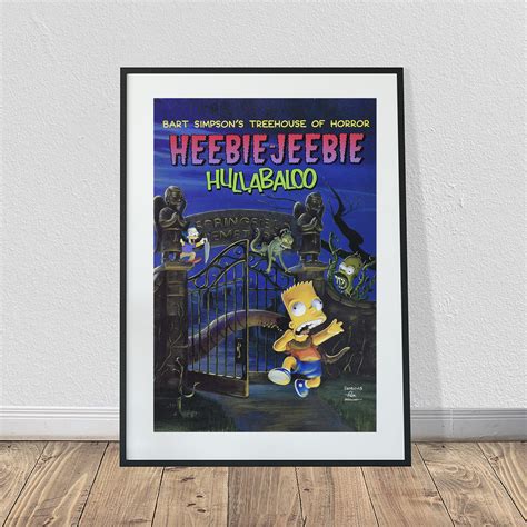 The Simpsons Treehouse Of Horror Posters