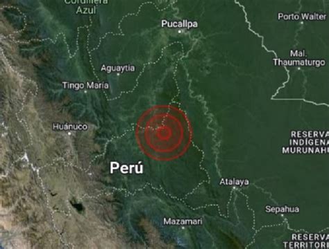 Temblor Hoy En Perú Viernes 24 De Mayo Pasco Fue Remecida Por Un