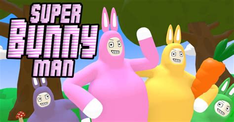 Super Bunny Man - Game vượt chướng ngại vật đầy thử thách