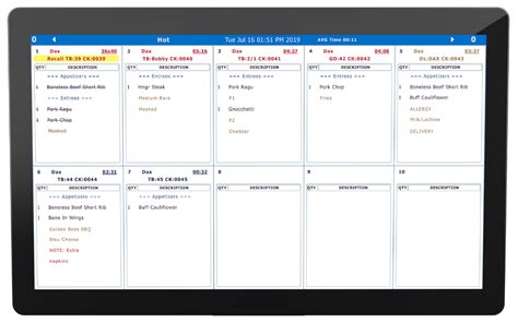 Epson Kitchen Display System (KDS) Overview Support Center