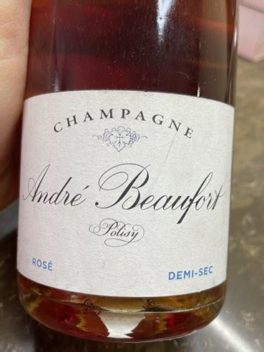 Andr Beaufort Ros Demi Sec Champagne Vivino Us