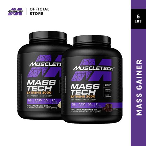 Muscletech Masstech Extreme Lbs Shopee Singapore