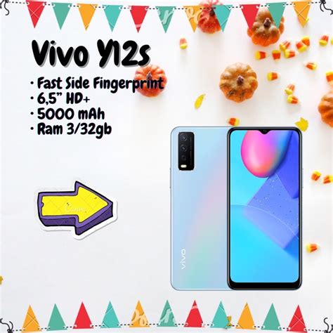 Jual Vivo Y S Ram Gb Mah Side Fingerprint Garansi Resmi