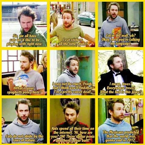 Pin By Lacey Duncan On Always Sunny Charlie Day Charlie Kelly Quotes