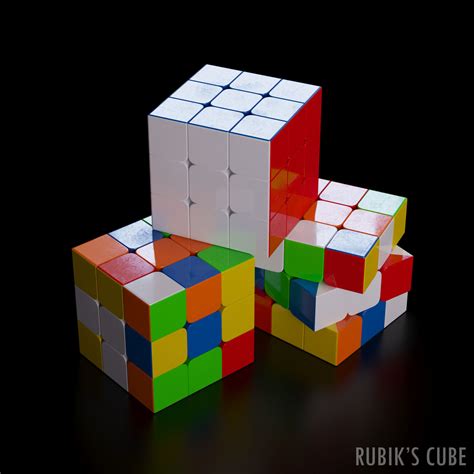 Rubiks Cube 3d Model Cgtrader