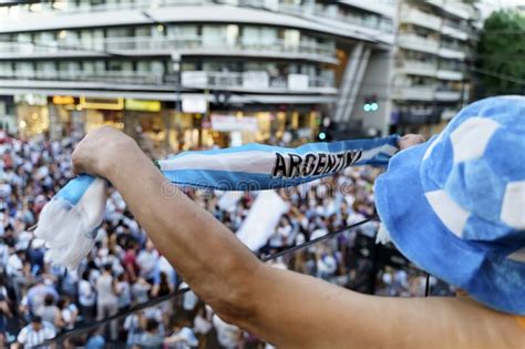 Buenos Aires Argentina December Happy Argentine Football