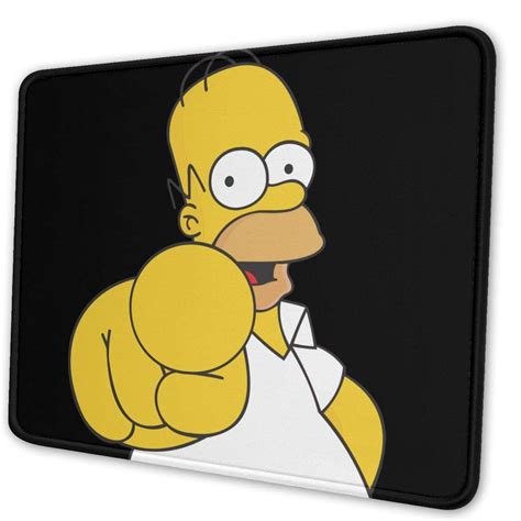 Amazon The Simpsons Homer Jay Simpson Game Mousepad Gaming Mouse