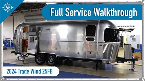 2024 Airstream Trade Wind 25FB Full Service Walkthrough YouTube