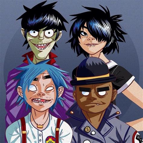 Pin De Murdoc En Gorillaz Arte De Gorillaz Imagenes De Gorillaz Dibujos