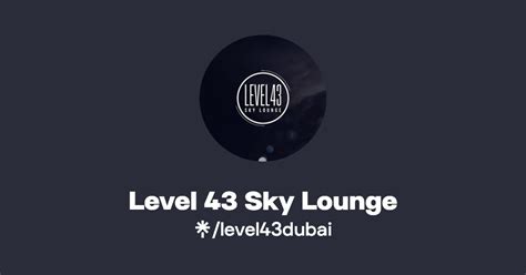 Level 43 Sky Lounge Instagram Linktree