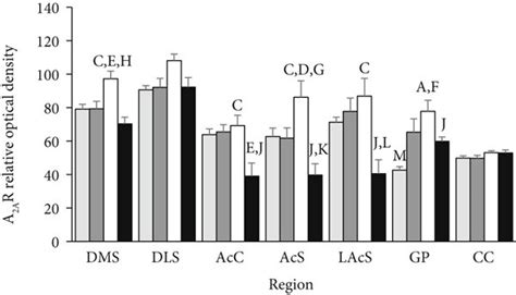 Striatal A1r And A2ar Protein Expression Following Three Or Eight Weeks Download Scientific