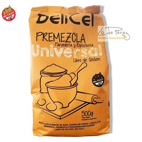 Premezcla Universal Sin Tacc 500grs Delicel