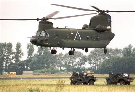 Boeing S CH 47D Chinook Serving In The RNLAF