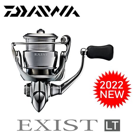 2022 NEW DAIWA EXIST LT Spinning Fishing Reels 12 1BB MONOCOQUE Body