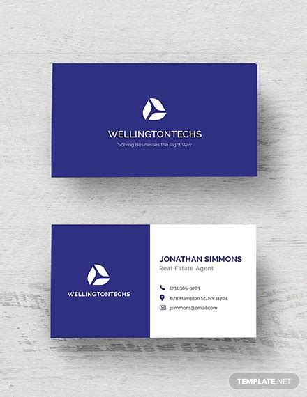 Professional Business Card - 20+ Examples, Word, pages, Tips