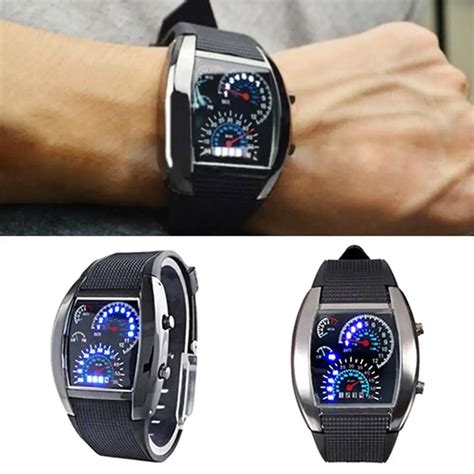 Мужские часы с квадратным циферблатом и двойным циферблатом ...