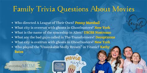 214 Fun and Family-Friendly Trivia Questions for an Enjoyable Evening ...