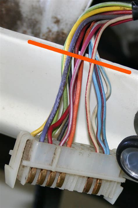 Instrument Cluster Connector Wiring Diagram 03 Vy Instrument Cluster