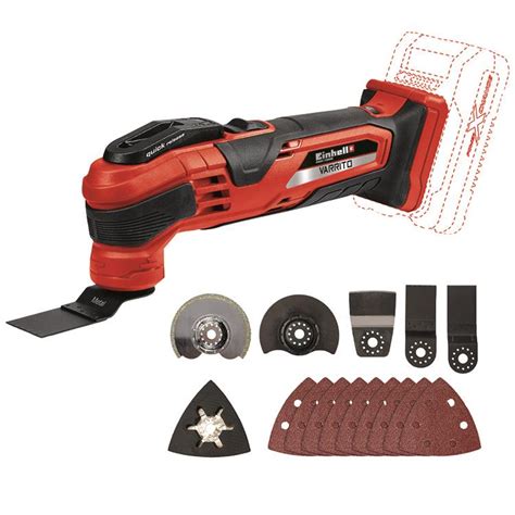 Einhell Power X Change Solo Accu Multitool KlusWijs