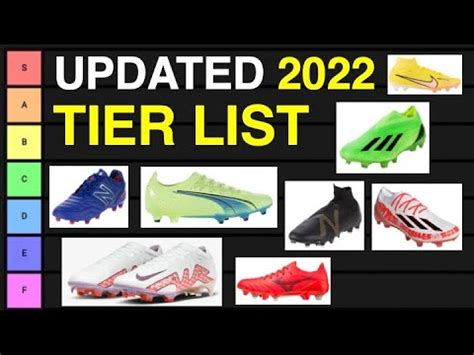 UPDATED Ultimate 2022 Football Boot TIER LIST BEST WORST Of The