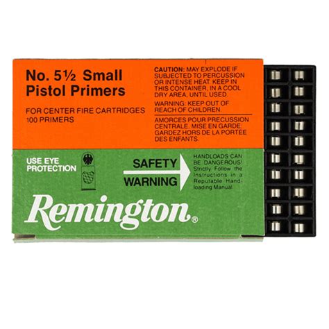 Remington Primers 5 1 2 Small Pistol Primers 1000 Primers Ammo Direct