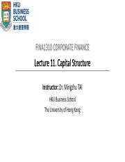 Understanding Capital Structure The Key To Financial Management