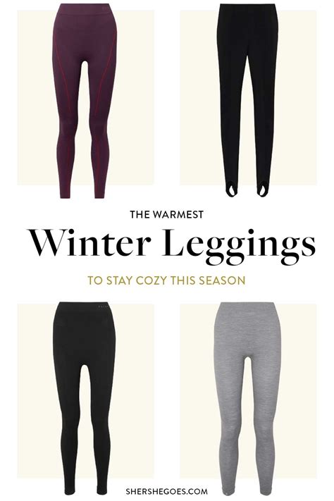 The 6 Best Winter Leggings for Women (2021)