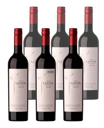 Vino La Flor Malbec Pulenta Estate 750ml Caja X6