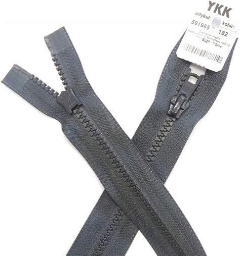 Ykk zamek kostka 5mm dwusuwakowy góra dół 90cm 1565130853 Ceny i