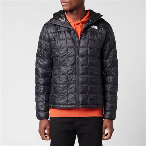 The North Face Mens Thermoball Eco Hooded Jacket Tnf Black Thehutde