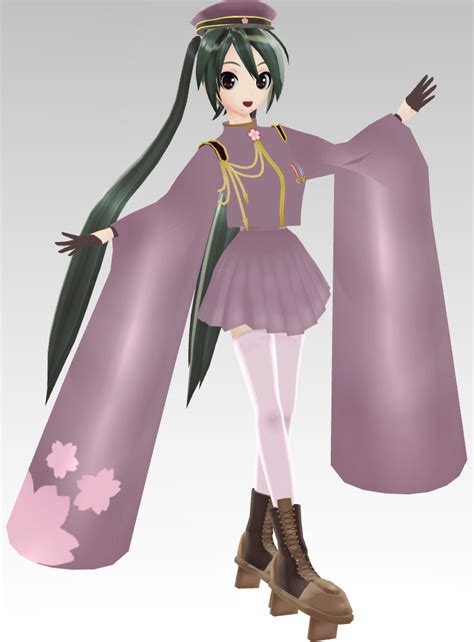 MMD PDF Senbonzakura Miku Dl by Rin-Chan-Now on DeviantArt