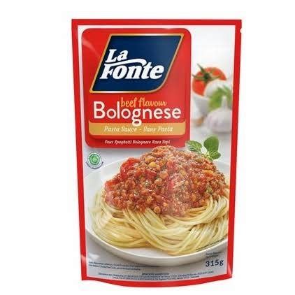 Jual La Fonte Spaghetti Bolognese Sapi Gr Shopee Indonesia