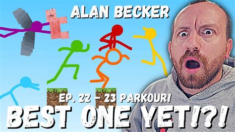 Best One Yet Parkour Alan Becker Animation Vs Minecraft Shorts Ep 22 23 Reaction