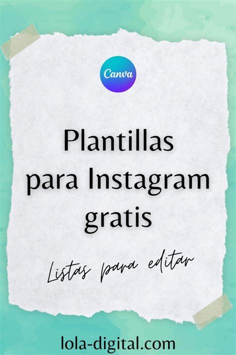 Plantillas Para Instagram Gratis Para Editar En Canva Artofit