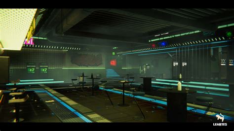 Cyberpunk Night Club Environment