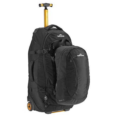 Kathmandu Hybrid L Backpack Harness Wheeled Travel Luggage Trolley