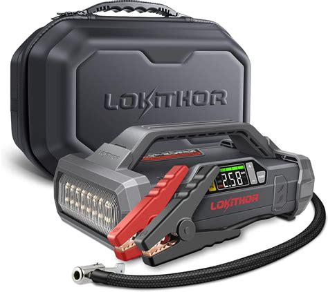 Amazon Lokithor Ja Jump Starter With Air Compressor And