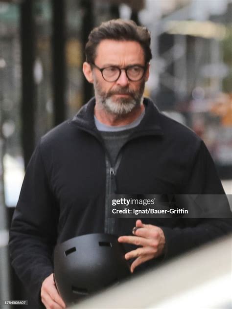 Hugh Jackman is seen on November 15, 2023 in New York City. News Photo ...